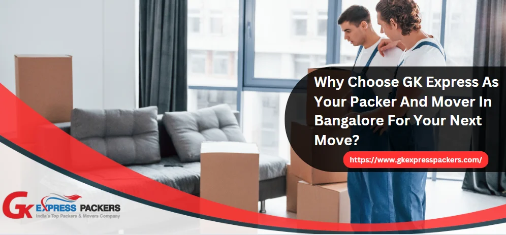 packer and mover in Bangalore